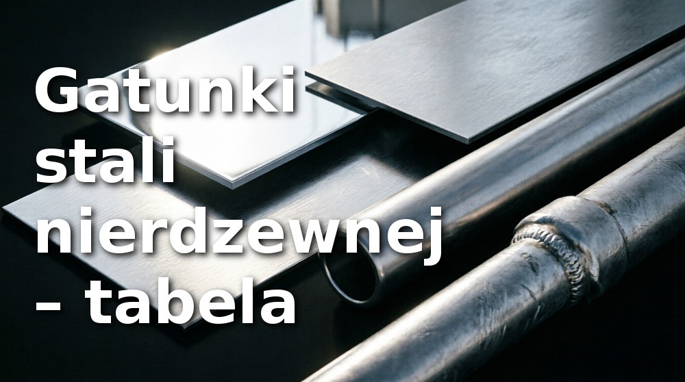 Gatunki stali nierdzewnej – tabela